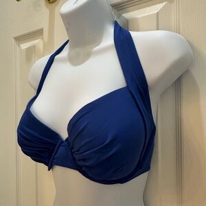 Tommy Bahama Blue Bikini Top